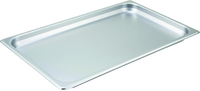 Winco SPF1 1-1/4-Inch Pan, Full,Stainless Steel,Medium