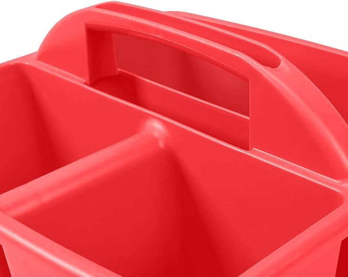 EAI Education Classroom Supply Caddies: Assorted Colors - Set of 6