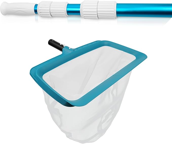 POOLWHALE Pool net with 15ft Pole