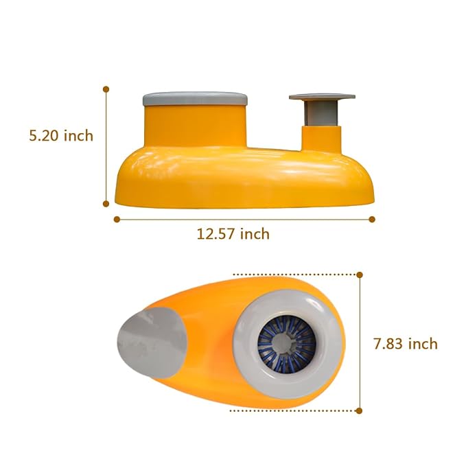 Mechanical Dog Paw Cleaner-Manual Spinning-Cup Washer (Small-Medium)