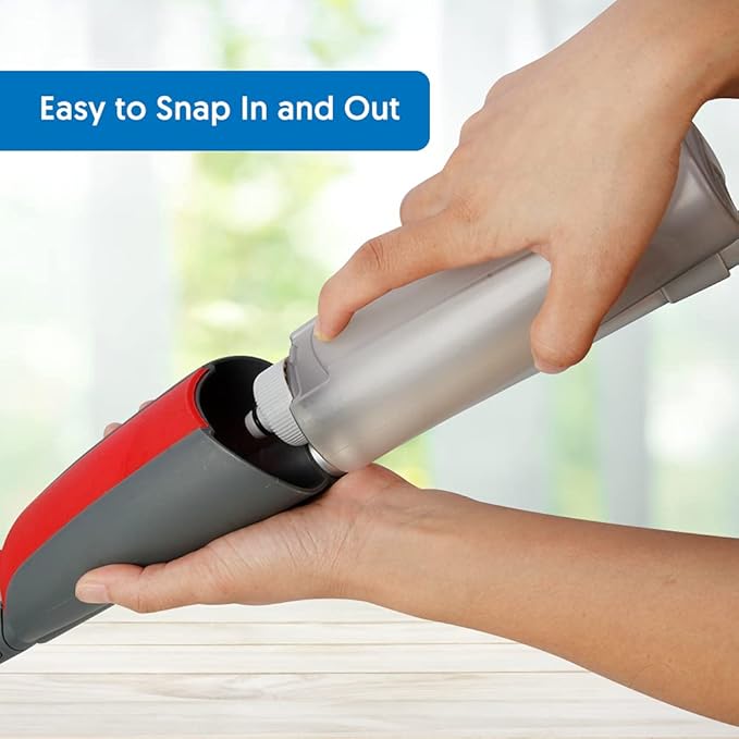 MEXERRIS Spray Wet Mops with 2 Refillable Bottles and 3X Washable Reusable Pads for Hardwood Floor Cleaning
