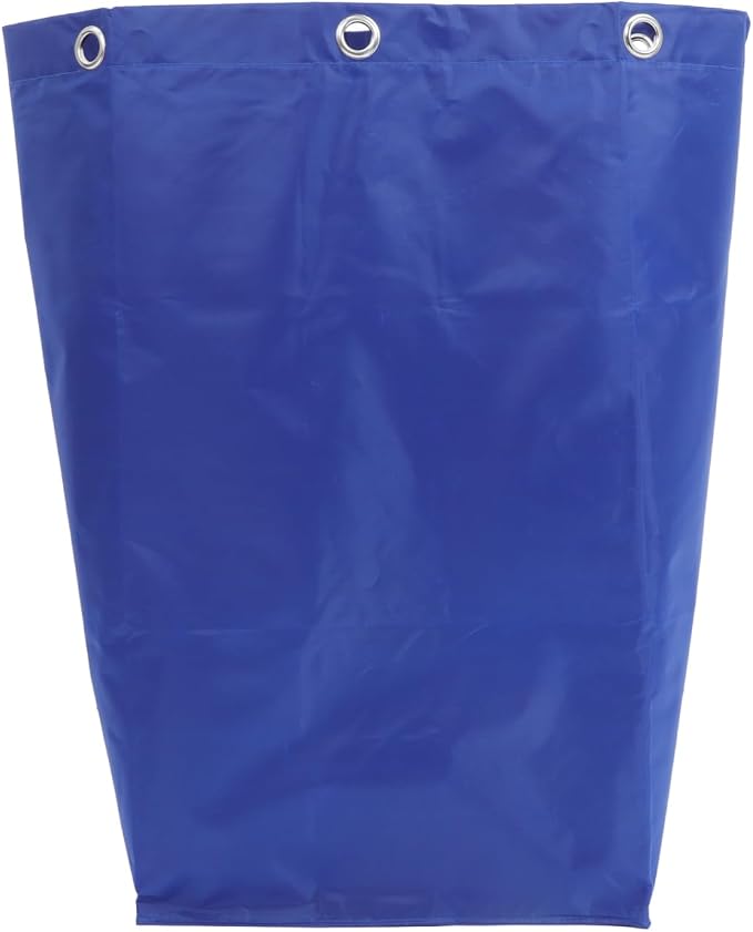 HEALLILY Janitorial Cart Bag Cleaning Bag for Housekeeping Multi-Functional Replacement Trolley Large Capacity Durable Cleaning Supply with Hooks 27X16X11 Inches