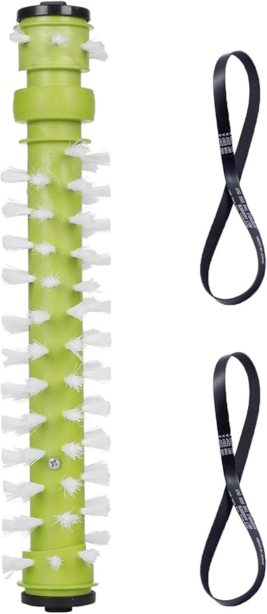 1 Pc Brushroll and 2 Belts Replacement for Hoover Dual Power Max Pet Upright Cleaner FH54011, Compare to Rolling Brush Bar Part No. 440014278, Belt Part# 440005536