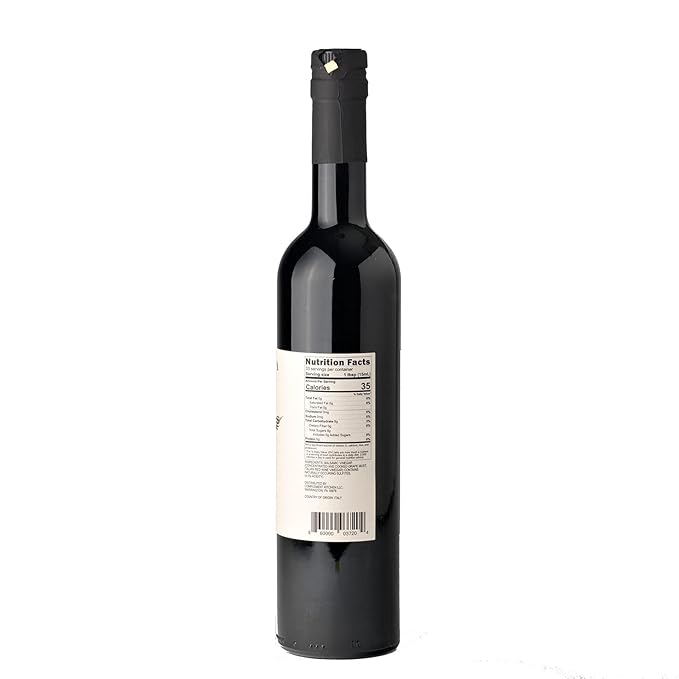 Blazing Bella Barrel Aged Balsamic Vinegar of Modena, Italy – Thick, Rich & Naturally Sweet – Premium Traditional Italian Balsamic for Everyday Use – 16.9 fl oz (500ml)