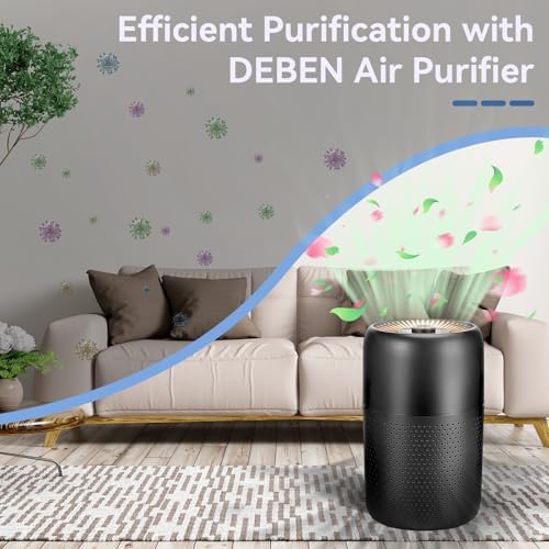 2 Pack YARIKI P60 Air Purifier + 4 Pack YARIKI P60 Replacement Filter Combo