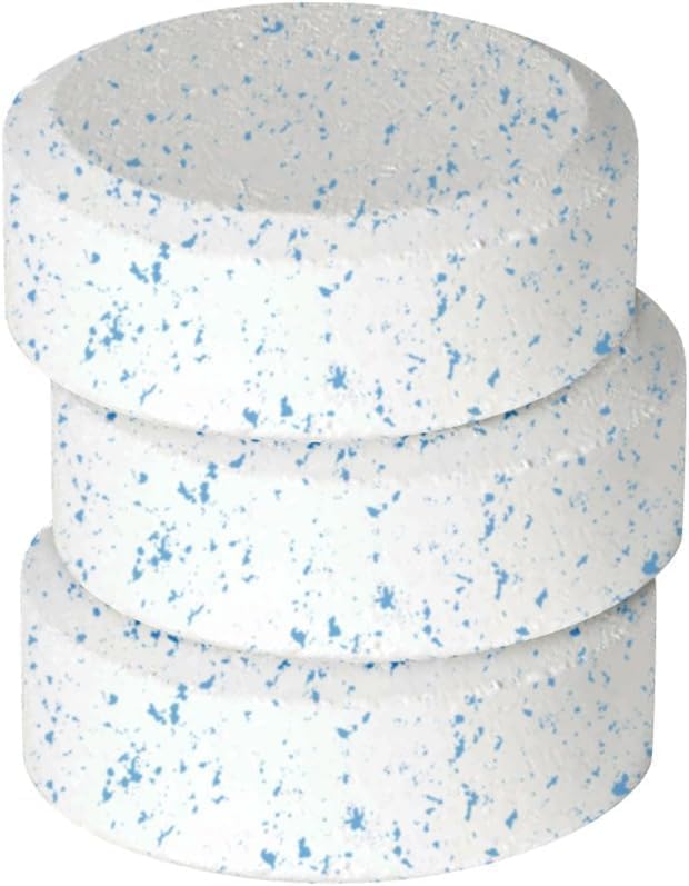 Robelle 10-Pounds Premium 5-in-1 Multi-Purpose Tabs, Chlorine Tablets 3 Inch, Sanitizer, Clarifier, Stain Inhibitor, Algae Control, Descaler, Sunlight Protector All in One, Made in USA
