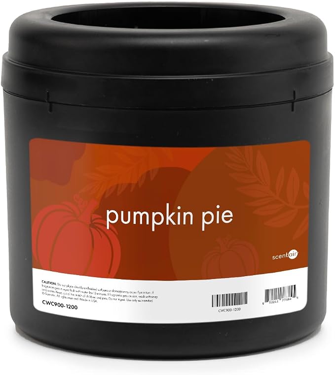 ScentAir Whisper Home Monthly Plug-in Refill, Fragrance Cartridge for Home and Office, Amazon Exclusive, Pumpkin Pie
