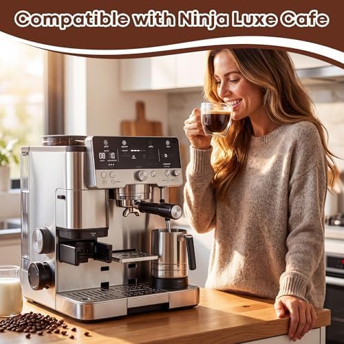 Faccito 35 Pcs Espresso Cleaning Supply Kit Compatible with Ninja Luxe Cafe, Descaler, Coffee Maker Cleaner Tablets and Water Filter, Espresso Accessories for Comprehensive Coffee Machine Maintenance