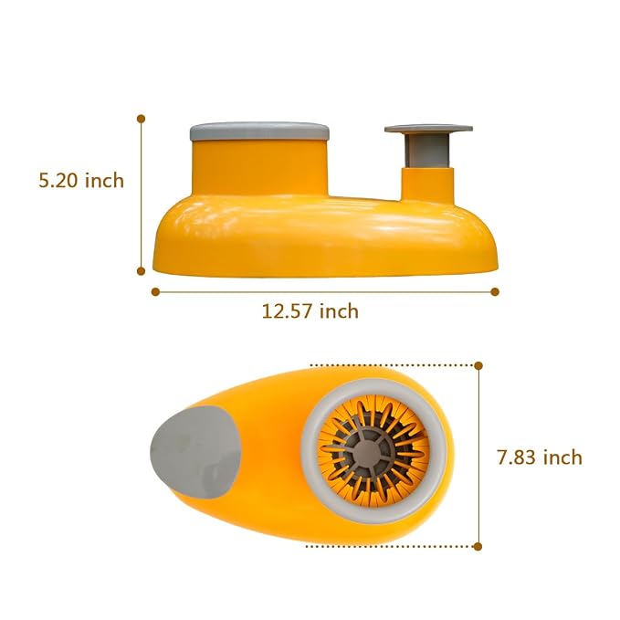 Mechanical Dog Paw Cleaner-Manual Spinning-Cup Washer (Medium-Large)