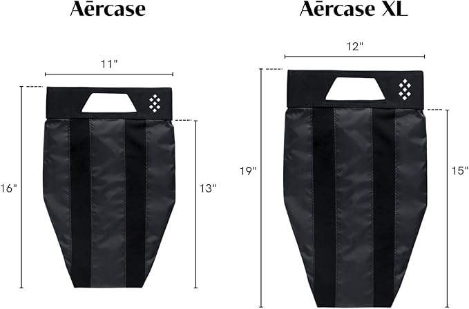 Salt Aērcase Smell Proof Cleat Bag – XL Size - Athletic Soccer & Golf Shoe Bag for Smelly Cleats & Gym Shoes- Durable, Water-Resistant, & Easy to Clean