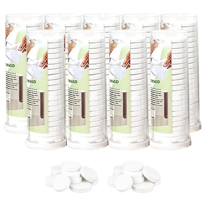 Towel Refills for Hot Face Towel Heater Machine, 180 Pcs Disposable Compressed Face Towels for Smart Towel Warmer, 9 Buckets, 20 Pcs Per Bucket