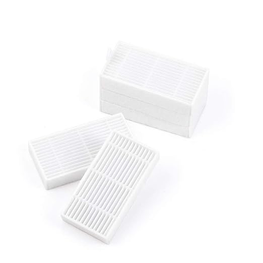 ILIFE V5s Plus Robot Vacuum Cleaner+ Replacement Filters for V5s Plus (10pcs)