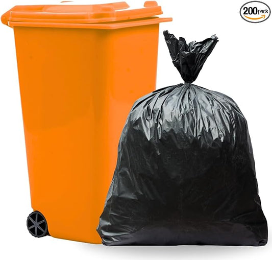 The Original Poop Bags® 13 Gallon Trash Bags, USDA Certified, High-Density Kitchen Garbage Bags, Unscented, Multi-Purpose Tall Waste Bags, 200 Count