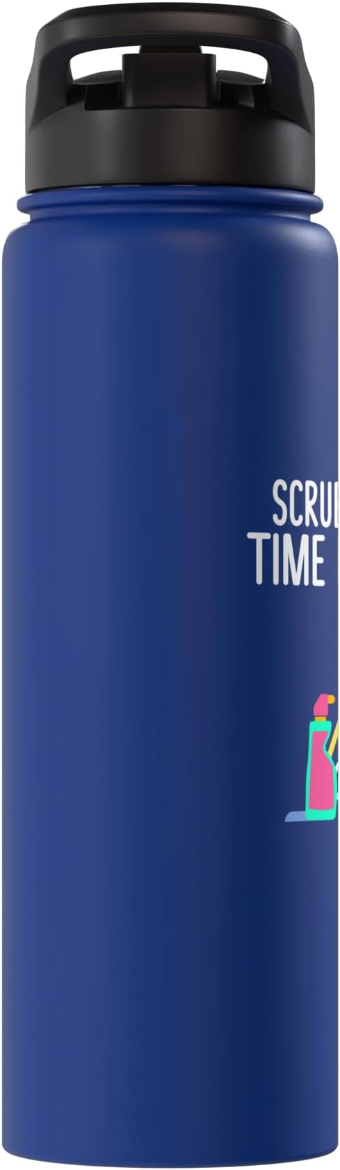 Scrub a dub dub time for a Scrub Cleaning Stainless Steel Insulated Water Bottle