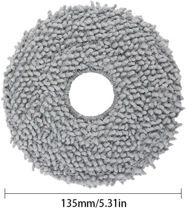 40 Pack Replacement Accessories for Roborock Qrevo Curv/Curv S5X/Edge/S5V Robot Vacuum Cleaner ,2 Pairs Mainbrush ,6 Filters ,10 Dust Bags,10 Mop Pads ,8 Side Brushes,2 Cleaning Brush,1 Screwdriver