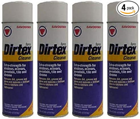 GRAND CAT Savogran 10761 Dirtex Spray Cleaner, 18 Oz (Fоur Paсk)
