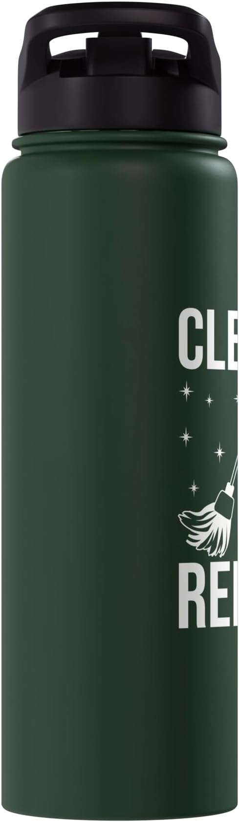 Cleaning is my Religion Cleaning Stainless Steel Insulated Water Bottle