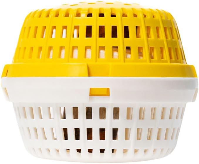 PoolRx+ Mineral Algaecide Unit, up to 6-Month Algae Control, for 100-400 gallons, Yellow & White, New Formula with Silver.