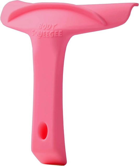 The Body Squeegee Original Silicone Squeegee for Body, Curved Water Remover for Skin, Post-Shower Drying Tool, Hygiene Tool for Reducing Muskiness in Towels, Shower Accessory and Bathroom Essential