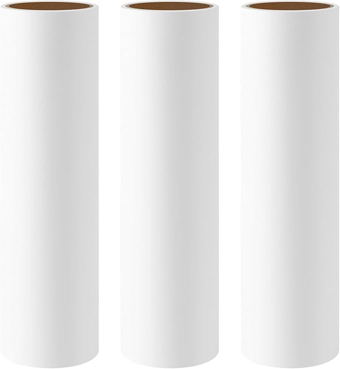 10 inch Mega Lint Roller Refills Compatible with Evercare Layers Leo Smart Design Well & Good 10 inch Pet Hair Roller Refills Extra Sticky 60 Sheets per Refill 3 Pack Total 180 Sheets
