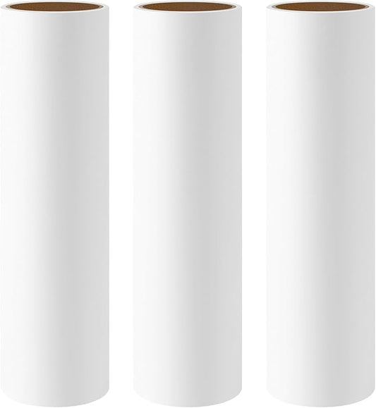 10 inch Mega Lint Roller Refills Compatible with Evercare Layers Leo Smart Design Well & Good 10 inch Pet Hair Roller Refills Extra Sticky 60 Sheets per Refill 3 Pack Total 180 Sheets