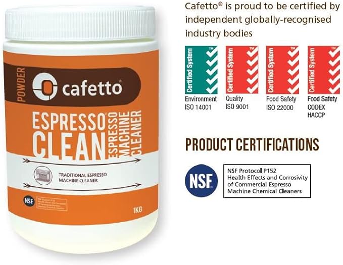 Cafetto Espresso Machine Cleaning Powder