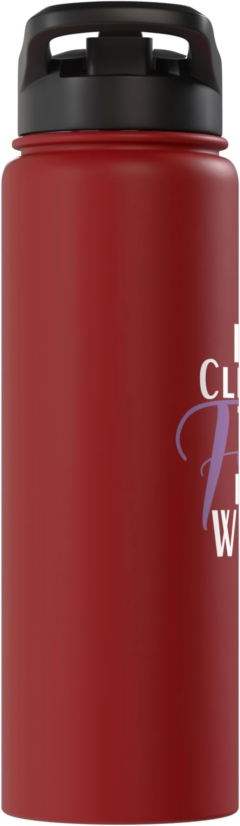 Best Cleaning Fairy in the World Janitor Custodian Stainless Steel Insulated Water Bottle