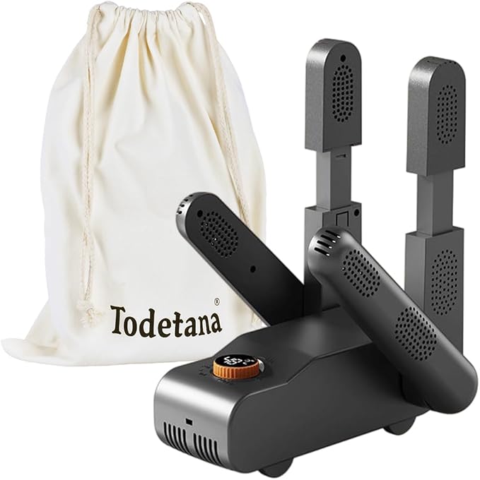 Shoe Dryer with Warm Air, Portable Boot Dryer Deodorizer for Sneakers | Warm air drying for shoes, helps reduce moisture and odor, portable design for home and travel, quiet operation for daily use