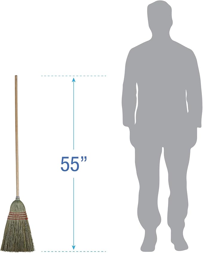 BROOM MAID MXDFBR WD HNDL