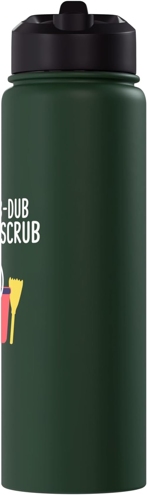 Scrub a dub dub time for a Scrub Cleaning Stainless Steel Insulated Water Bottle