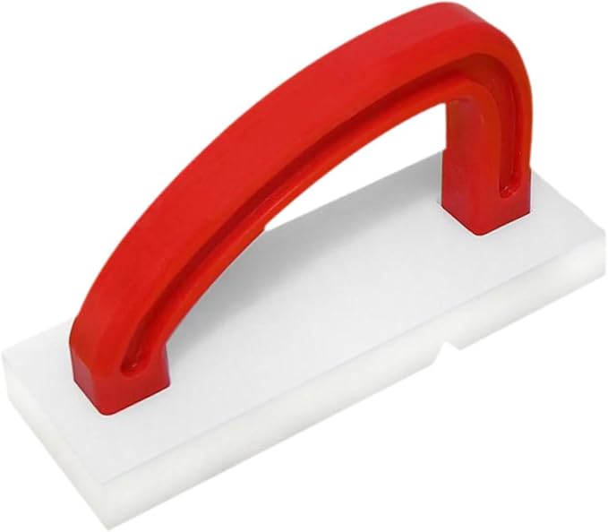 Cutting Board Refinisher Chopping Board Planer with Handle Professional Effective Cleaning Resurfacing Tool for Restaurant, Red