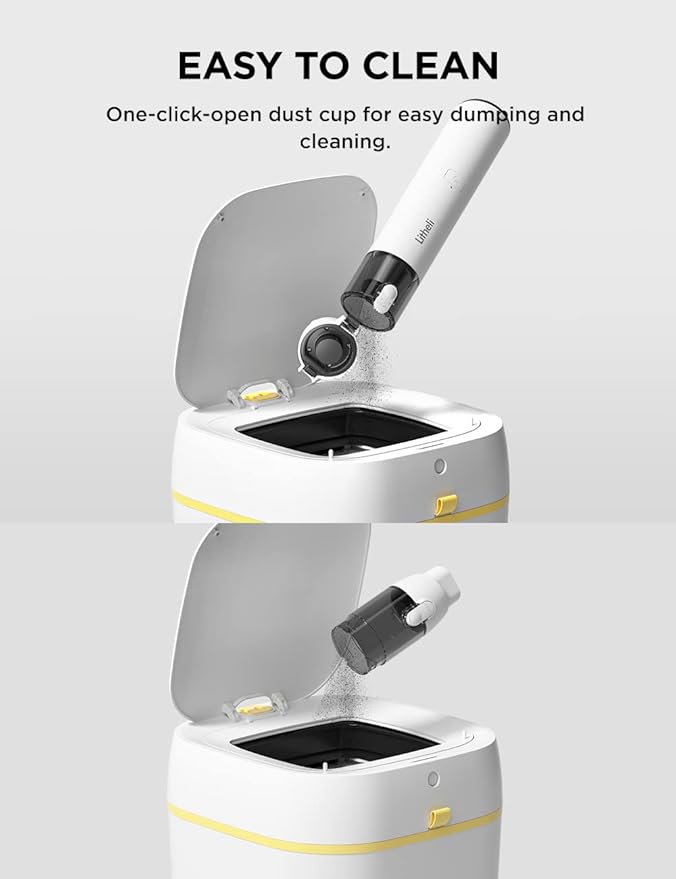 LiTHELi Handheld Vacuum Cleaner Cordless,10000Pa Suction Power with Rechargeable U Battery Ultra Lightweight Mini Car Vacuum