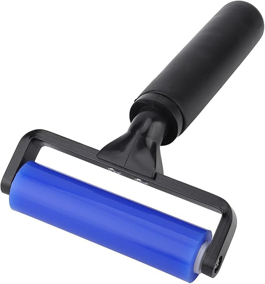 Dust Removal Roller,Sticky Lint Roller with Cover Reusable Washable Travel Dust Picker Cleaner Remover Brush Value Set for Clothes, Pet,Hair,Debris,Bedroom, Living Room, Office(4 inches)