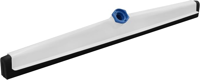 Unger - 961350 Professional AquaFlex Uneven Surface Floor Squeegee with Splash Guard, 22"