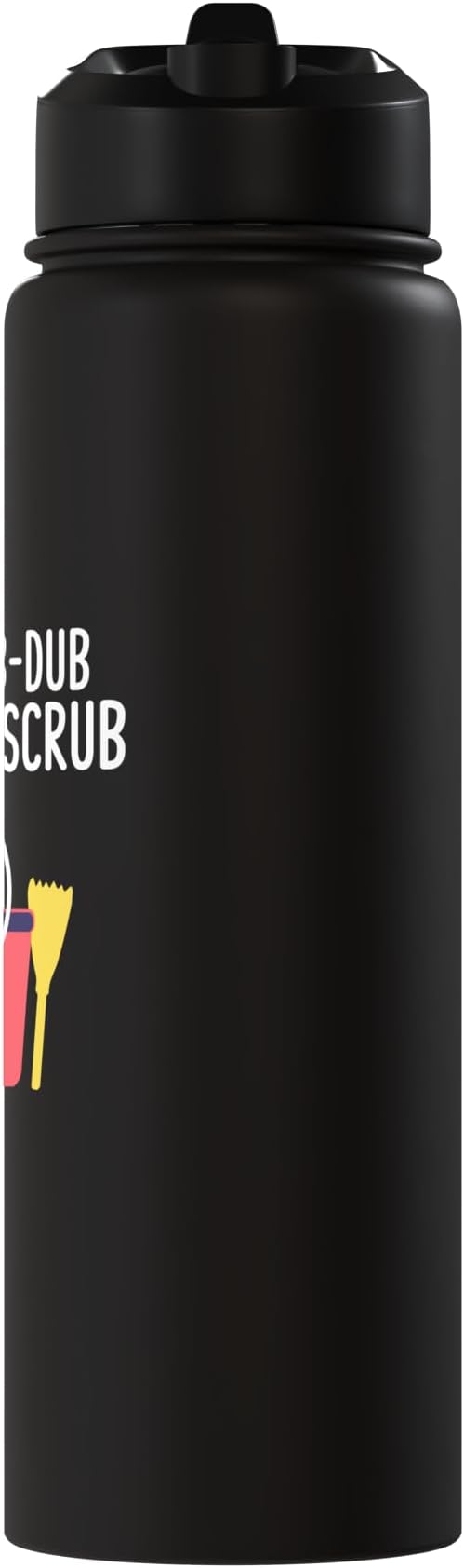Scrub a dub dub time for a Scrub Cleaning Stainless Steel Insulated Water Bottle