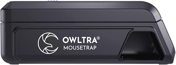 OWLTRA Electric Mouse Trap & Tunnel Snap Trap, Instant Kill Rodent Zapper & Non-Toxic Humane Mouse Trap