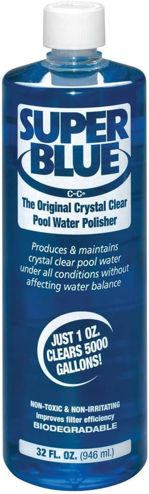 Robarb 20154A-02 Super Swimming Pool Clarifier, 1-Quart, Blue, 2-Pack