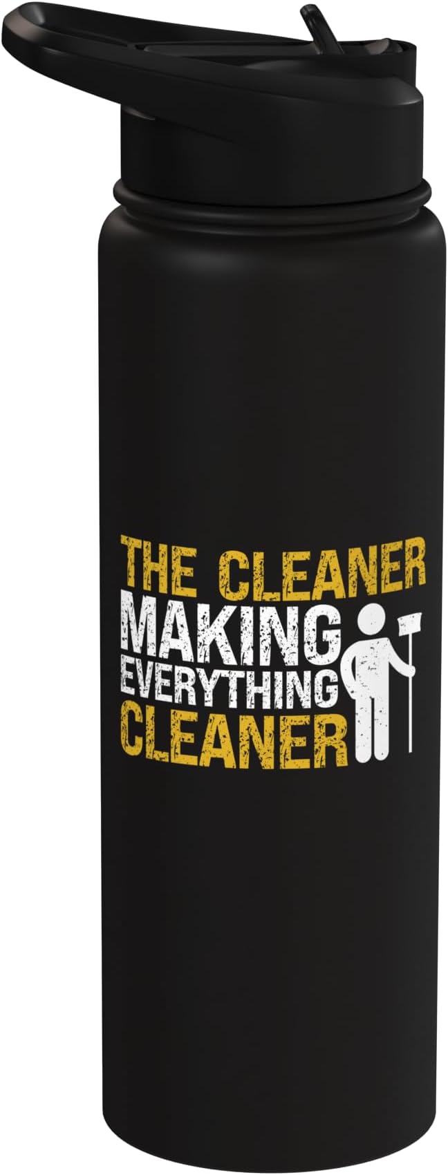 The Cleaner making everything Cleaner Cleaning Stainless Steel Insulated Water Bottle