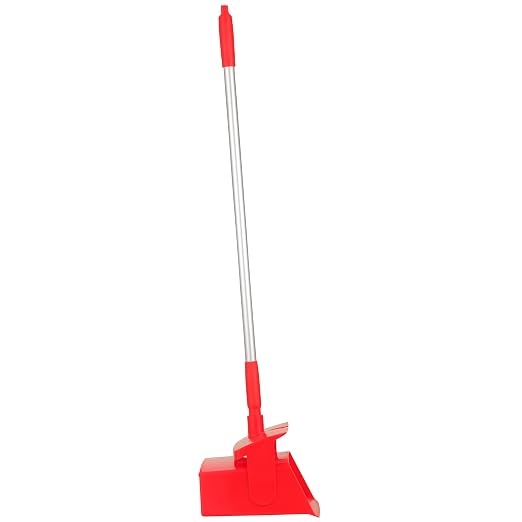 Vikan 56584 Compact Lobby Dustpan, 11.6", Red