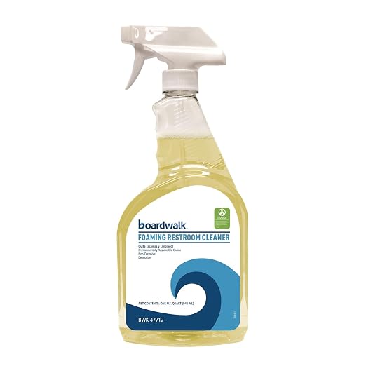 Boardwalk All-Natural Bathroom Cleaner, 32 oz Spray Bottle, 12/Carton