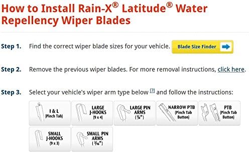 Rain-X 5079278-2 Repellency Water Repellent Wiper Blades, 21" Windshield Wiper, All Weather Streak-Free for Enhanced Visibility w/Water Repellency Formula