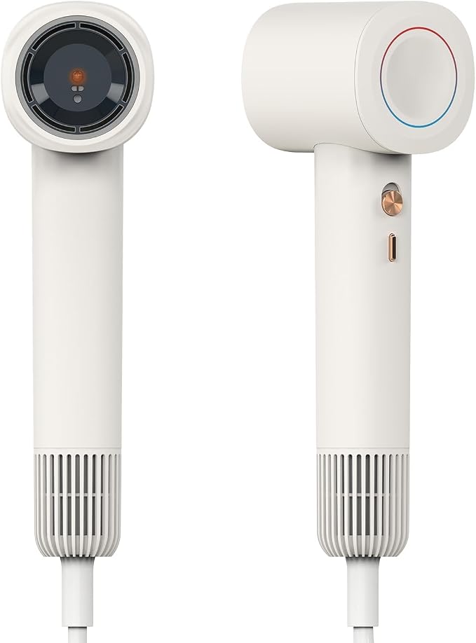Hair Dryer, High-Speed Ionic Low Noise Blow Dryer with Brushless Motor for Fast Drying for Home Travel Salon