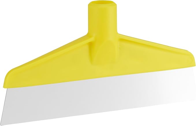 Vikan 29086 Table & Floor Scraper, 9.6 ", Yellow