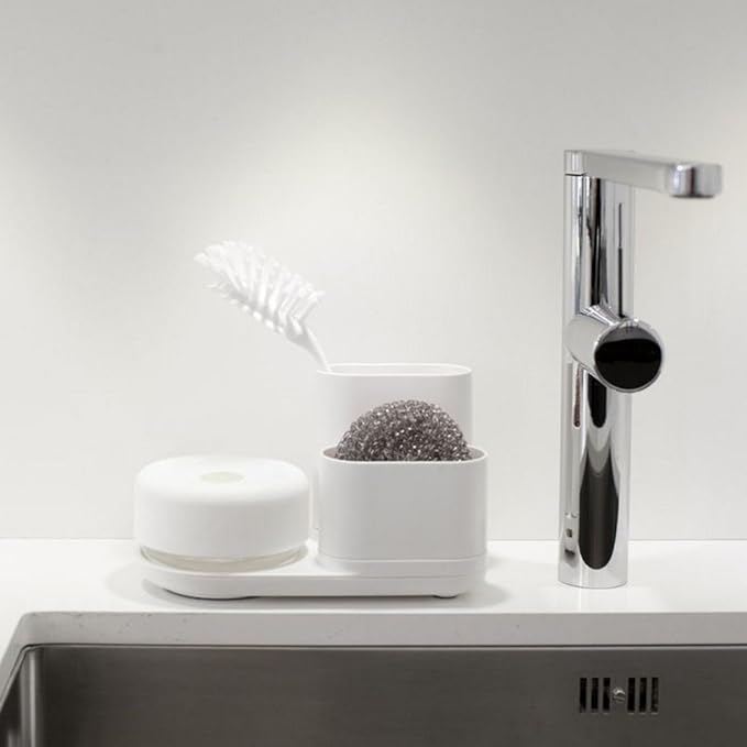 Do-Dish Caddy Dish Soap Pump and Sink Organiser Set