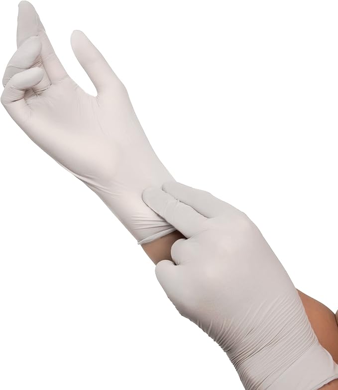 HALYARD STERLING SG Nitrile Exam Glove, ECO PULL Dispensing System, Non-Sterile, Powder-Free, 3.5 mil, 9.5", Gray