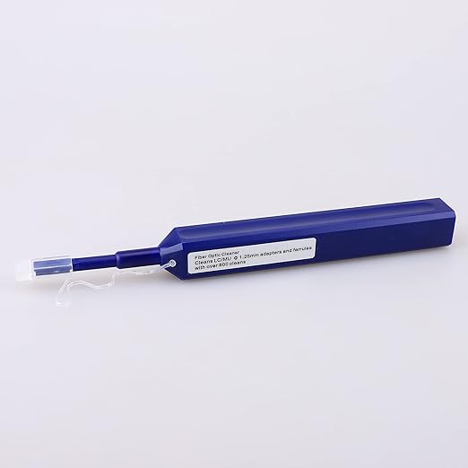 Fiber Optic Cleaner Cleaning Pen Box Kit 2.5mm 1.25mm FC SC ST LC Optical Fiber Cable Connector Endface Optical Cleans Tool Set 4 in 1