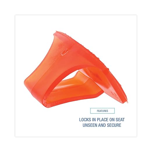 Boardwalk CLIPMAN Bowl Clip, Mango Scent, Orange (Box of 12)