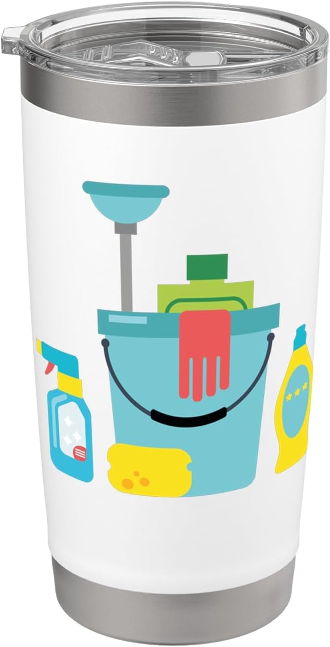 Cleaning Supplies Gift Stainless Steel Insulated Tumbler