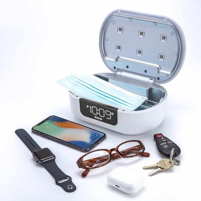 IHOME IUVBT1 IHOME UV-C SANITIZER with Bluetooth