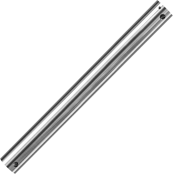 60 inch Ceiling Fan Downrod, 5 FT Nickel Downrod for Ceiling Fan, 1 inch Outside Diameter, Boom Suitable for a Wide Range of Fans (Nickel, Not Threaded)